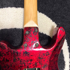ESP MIJ Original Custom Volcano Red Guitar Ebony Floyd Rose Metal Rare Japan