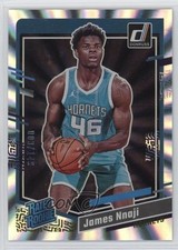 2023-24 Panini Donruss Rated Rookie Holo Laser 3/149 James Nnaji #215 0ud4