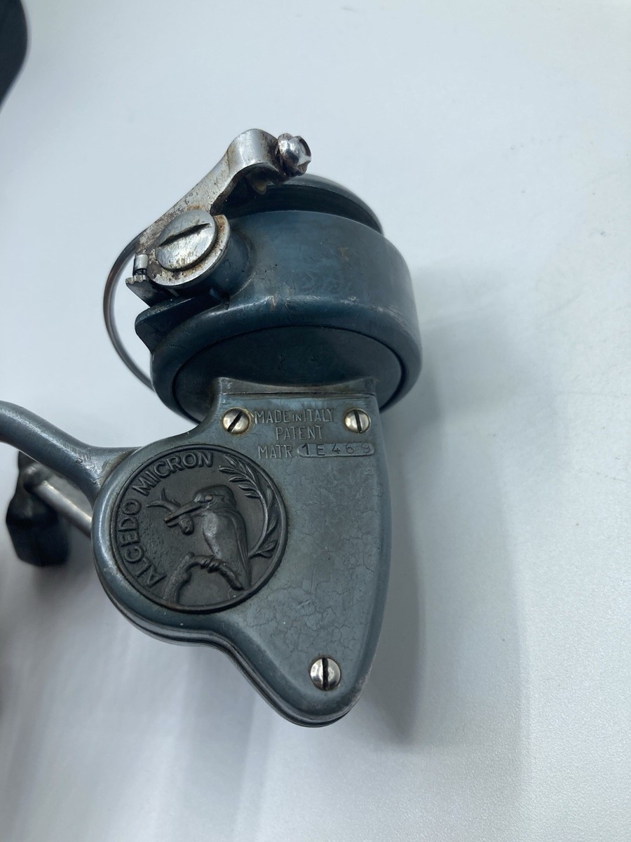 Vintage Alcedo Micron Spinning Fishing Reel - with Box and Manual