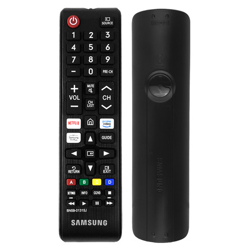Samsung Remote Control (BN59-01315J) with Netflix Hotkey for Select TVs Black