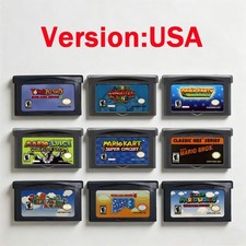 Super Ma/rio GBA Game Cartridge Ma/rio Series Advance Bros Kart For GBA/SP/DS