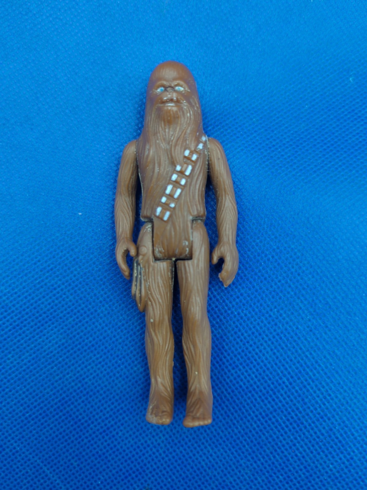 Vintage 1977 Star Wars Chewbacca Wookiee Kenner Action Figure Hong Kong