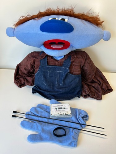 Vintage Puppet Productions Elmer Hand Puppet Set Complete Excellent Clean Ralph - Afbeelding 1 van 9