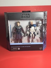 Star Wars Black Series Pulse Exclusive 2 Pack Anakin Skywalker Clone Captain Rex