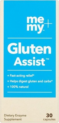 Me + My Gluten Assist Dietary Enzyme Supplement 30 capsules New Exp 03/2027