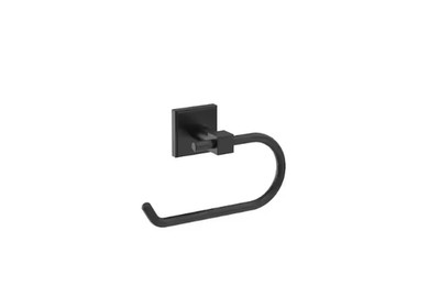 Amerock BH36071MB Appoint Single Post Tissue Roll Holder, Matte Black