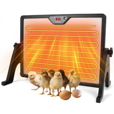 Smart 180W Chicken Coop Heater with Remote Control   Low Energy Consumption, ...