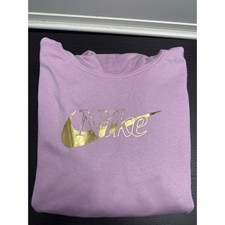 Womens Nike Sportswear Funnel Neck Heritage Hoodie Sz Large NWT