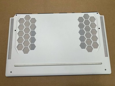 OEM Dell Alienware X15 R2 Bottom Base Cover White Panel TCTPN 0TCTPN B