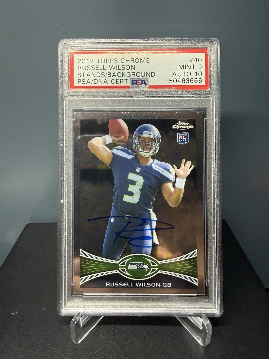 Russell Wilson Autograph Football Trading Cards for sale | eBay