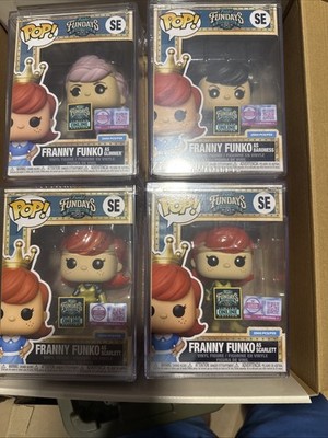 Franny Funko Fundays 2026 Lot Glimmer Baroness Scarlett (blue) Scarlett (green)