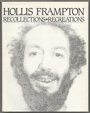 Bruce Jenkins / HOLLIS FRAMPTON RECOLLECTIONS / RECREATIONS 1st Edition #183244