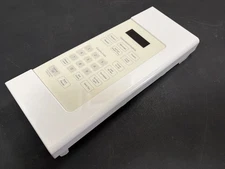GE Microwave Touch Control Panel White  WB27X11218  ( No Board.)