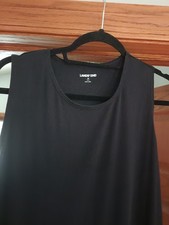 Lands End Swimsuit Full Length Black Cover-up