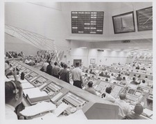Apollo 12 Launch Control FL Firing Room 1969 - Original NASA Photo