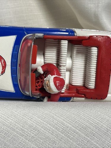Vintage Liberty Classics Santa's 1955 Chevy Convertible Die-Cast Bank Pepsi 1/25 - Picture 16 of 19