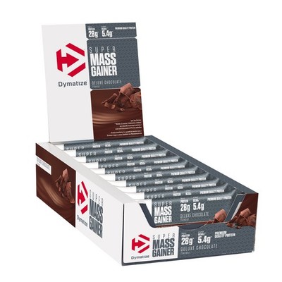 DYMATIZE 10x High Protein Weight-Gainer Riegel Mass Gainer Chocolate MHD 07/26