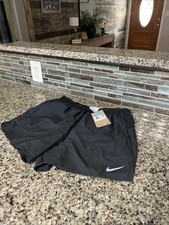 Nike Stride Dri-FIT 5" Brief-Lined Running Shorts Men's M Black DM4755 NWT $55