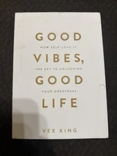 Good Vibes, Good Life by Vex King Paperback Hay House Self-Help Self-Love