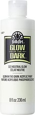 FolkArt Glow in the Dark Acrylic Paint 8 oz Neutral