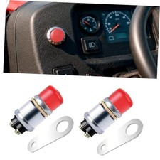 Push Button Start Switch 12V 50A, Waterproof Momentary Start Switch for Car