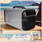 5200BTU Tent Air Conditioning Outdoor Camping Portable Air Conditioner Universal