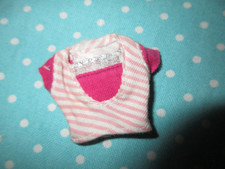 2008 Vintage Mga Bratz World Familiez Cloe Babysitter Pink Stripe Top Only Rare 2008 Vintage Mga Bratz World Familiez Cloe Babysitter Pink Stripe Top Only Rare