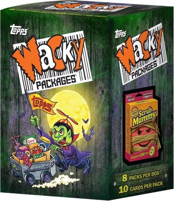 WACKY PACKAGES HALLOWEEN EDITION 8-PACK BLASTER BOX (TOPPS 2025)