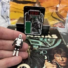 Star Wars Micro Vintage: Biker Scout figure with gun and stand (JP Customs)