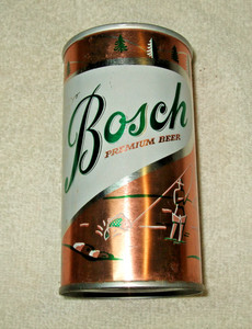 Bosch beer can bottom opened