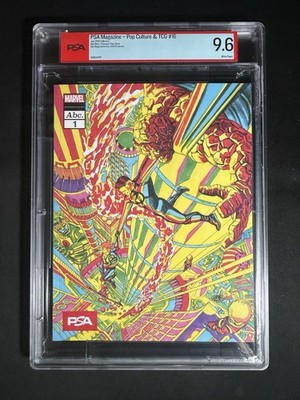 PSA MAGAZINE #16 JULY 2025 ALEX ROSS FANTASTIC FOUR SDCC PSA 9.6
