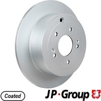 2X JP Group Bremsscheibe Hinterachse FüR Hyundai