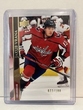 2020-21 JAKUB VRANA UPPER DECK EXCLUSIVES 077/100 Jakub Vrana #441 