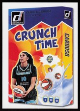 2025 Donruss WNBA Kamilla Cardoso Crunch Time #10 Chicago Sky