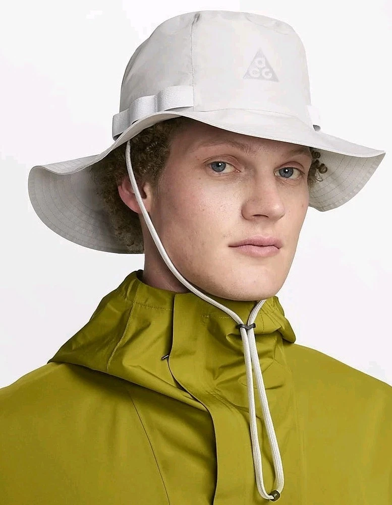 Nike ACG ApexStorm-FIT ADV Packable Bucket Hat Phantom Gray Size Medium