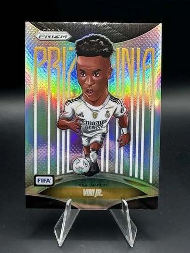 2025-26 Panini Prizm FIFA Vini Jr. Prizmania Silver Prizm Real Madrid SSP #7