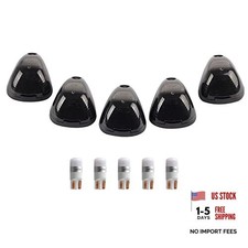 Smoked LED Roof Lights White Cab Marker Clearance Smoked Lens White LED