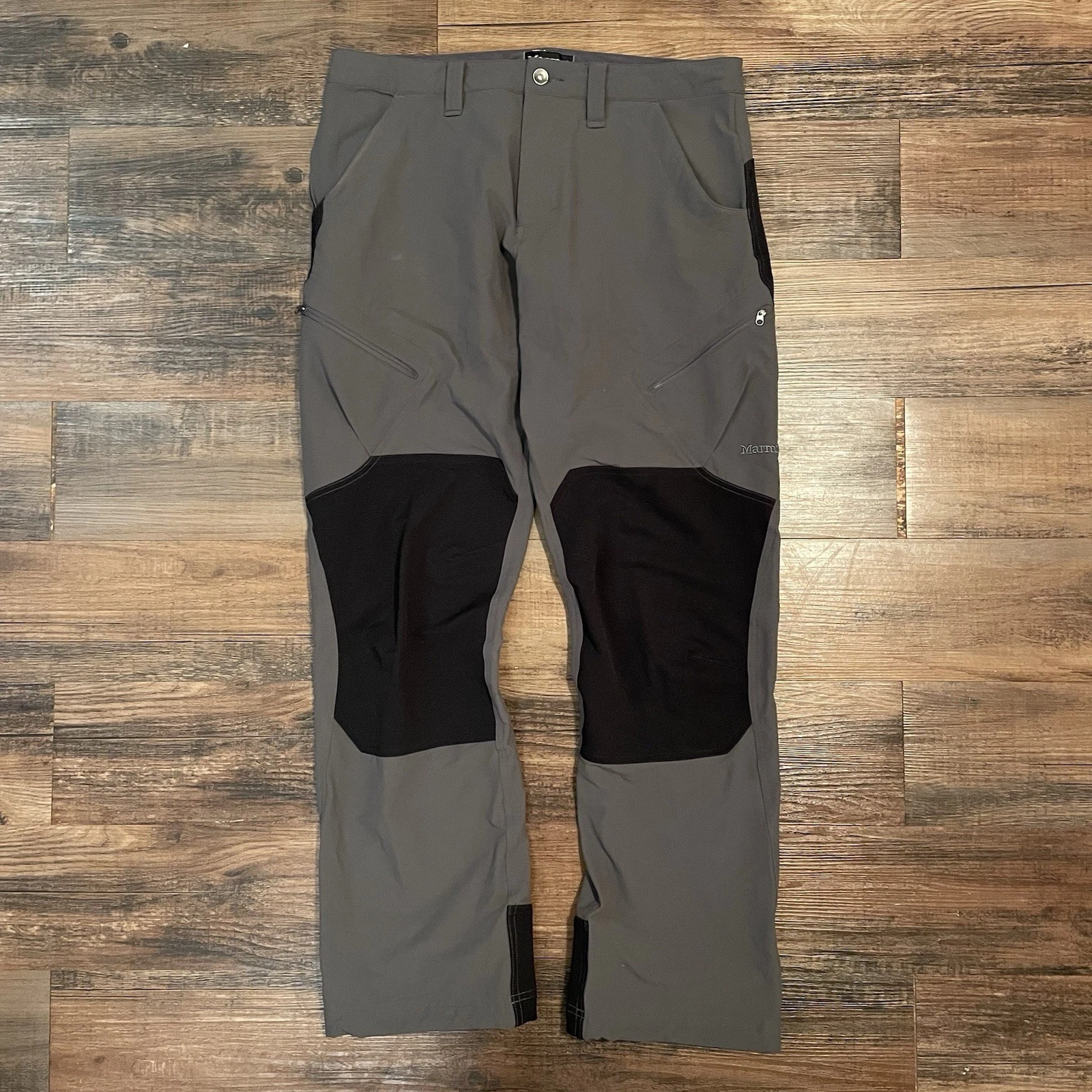 Marmot K53540 Men 34 Outdoor Hiking Trek Pants Gray Softshell Reinforced Cargo
Opens in a new window