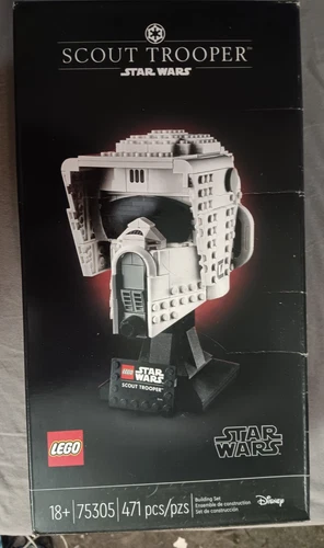 LEGO 75305 - Star Wars Scout Trooper Helmet - New in sealed box- Retired