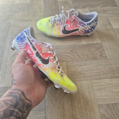 Nike Mercurial Vapor 13 Neymar Jr Rainbow FG Fußballschuhe UK 5 ordentlich