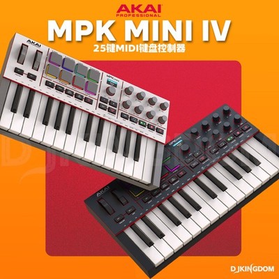 AKAI MPK Mini4 25-key Midi controller portable keyboard