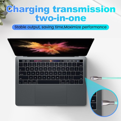 Kabel spiralny USB-C do klawiatur, pleciony kabel do klawiatury mechanicznej 5977 - Zdjęcie 2 z 7