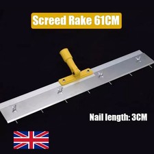 Adjustable Pin Leveller for Levelling Compound Screed Rake 24" Flooring Tools