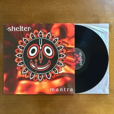 SHELTER Mantra ORIGINAL VINYL PRESSING LP Roadrunner Records 1995 VG+/VG+