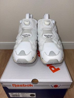 Reebok Pump Fury 94 Lux Leather White Men 8.5 US