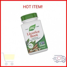 Nature's Way Licorice Root, Traditional Digestive Support Supplement , 900 mg pe