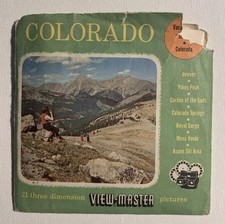 View-Master COLORADO - COLO-1, 2, 3 - 3 Reel Set  Booklet