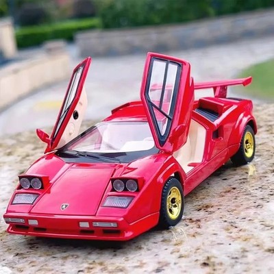 1:32 Diecast Vehicle for Lamborghini Countach LP500S Model Car Toy Kids Gifts