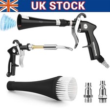 UK Tornado Dry Cleaning Gun Car Pneumatic Pistol Detailing Duster Air Blower Gun