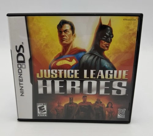Justice League Heroes (2006, Nintendo DS) No Manual